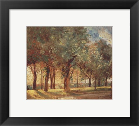 Framed Art The Judges' Walk, Hampstead by John Constable Wall Decor 18x24 Artwork