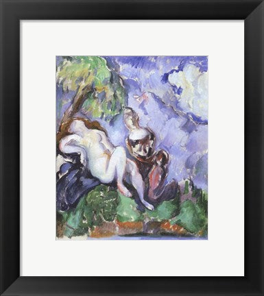 Framed Art Bethsabee, 1885-1890 by Paul Cezanne Wall Decor 18x24 Artwork