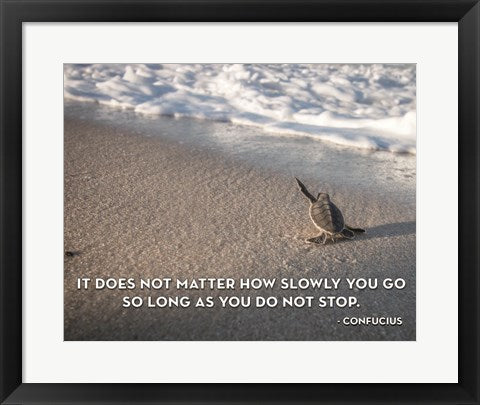 Framed Art Do Not stop Wall Art Wall Decor 18x24 Artwork