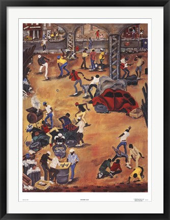Framed Country Club by Annie Lee | 35 x 25 1/2
