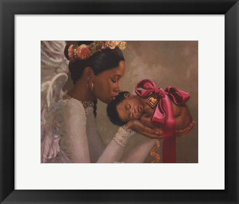 Framed Heaven Sent (Girl) by Henry Lee Battle | 11 x 14