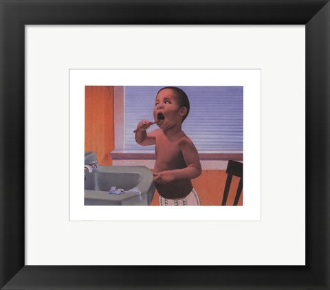 Framed Art Brushin' Up by Stanley Morgan | 8 x 10