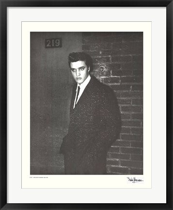 Framed Elvis by Editta Sherman | 28 x 22
