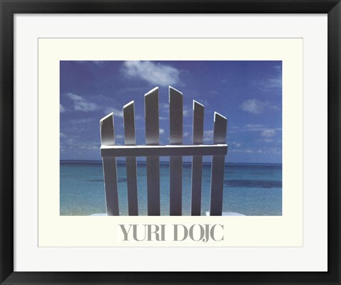 Framed Chair by Yuri Dojc | 19 1/2 x 23 1/4