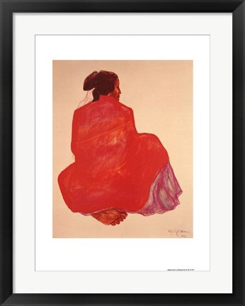 Framed Angelina II by R.C. Gorman | 24 x 18