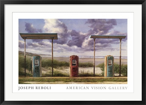 Framed Art Sea Pumps by Joseph Reboli | 24 x 36