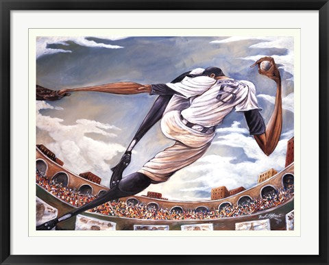 Framed The Pitch by Frank Morrison | 26 x 34