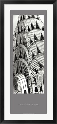 Framed Art Chrysler Building by Torsten Andreas Hoffmann | 36 x 13 1/4