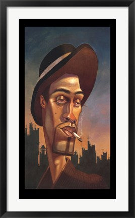 Framed Como No by Justin Bua | 34 x 19