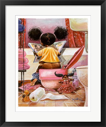 Framed Crossword Puzzle by Frank Morrison | 22 ½ x 18