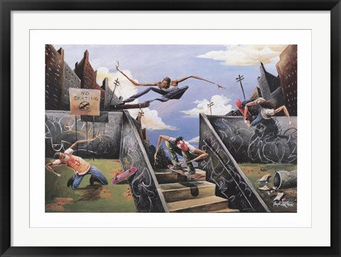 Framed The Daily Grind by Frank Morrison | 24 x 34