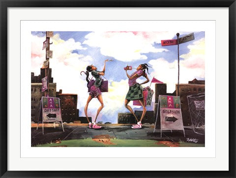 Framed The Latest (AKA) by Frank Morrison | 24 x 34