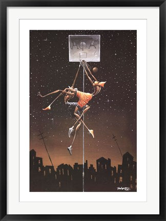 Framed Alpha Fly Slam by Frank Morrison | 34 x 24