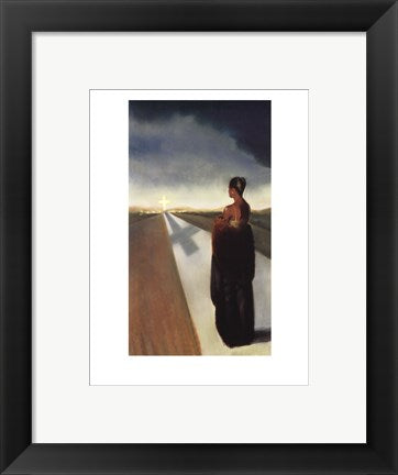 Framed Art The Road (mini) by Laurie Cooper | 12 x 9