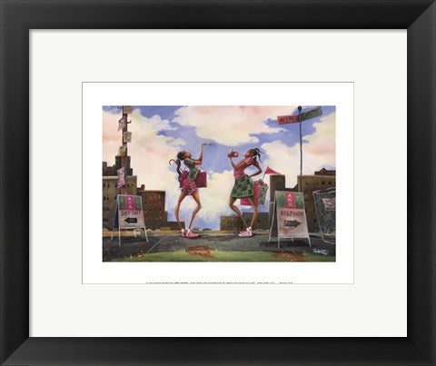 Framed Art The Latest (AKA) (mini) by Frank Morrison | 9 x 12