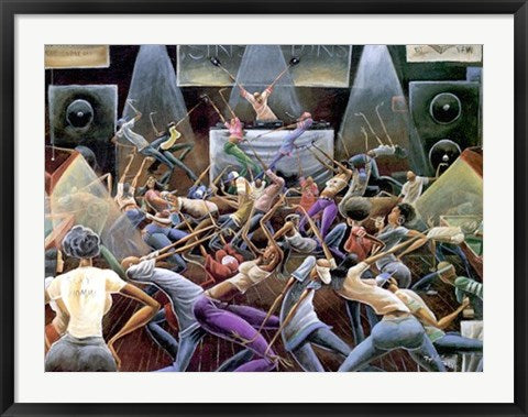 Framed Jump Off by Frank Morrison | 27 1/4 x 36