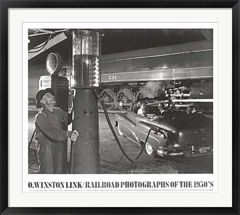Framed Sometimes the Electricity Fails, August 8, 1956, Vesuvius, West Vir...