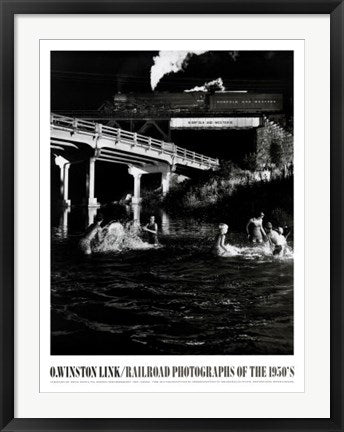 Framed Hawksbill Creek Swimming Hole, August 9, 1956, Luray, Virginia by O...