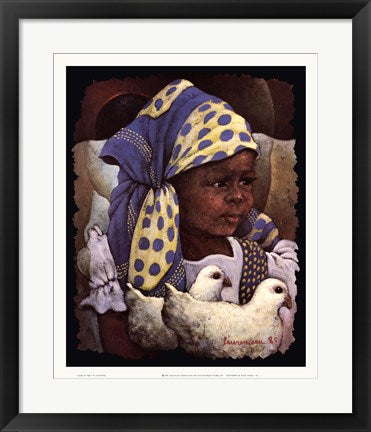 Framed Gleam of Hope by Lyonel Laurenceau | 22 x 18