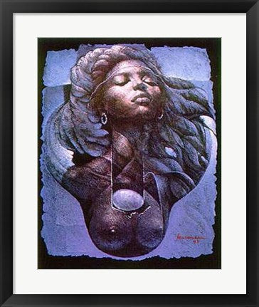 Framed Sensualite by Lyonel Laurenceau | 22 x 18