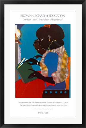 Framed The Lamp by Romare Bearden | 35 x 21 1/2