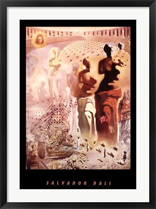 Framed Hallucinogenic Torreador by Salvador Dali | 31 1/4 x 21 1/2