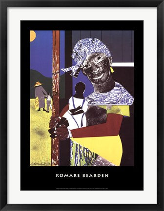 Framed Come Sunday by Romare Bearden | 30 x 22