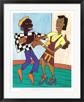 Framed Jitterbugs by William H. Johnson | 28 ¼ x 22 ¼