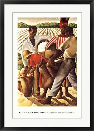 Framed Employment of Negroes in Agriculture, 1934 (AKA: Cotton Pickers) by...