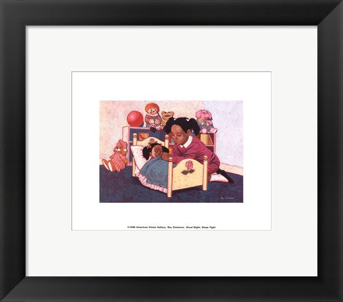 Framed Art Good Night, Sleep Tight by Ray Simmons | 8 x 10