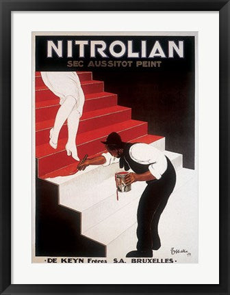 Framed Nitrolian by Leonetto Cappiello | 26 1/8 x 19