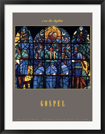 Framed Gospel by Michele Wood | 31 1/2 x 23 5/8