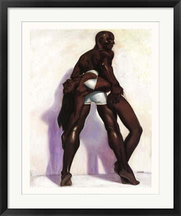 Framed Couple by Laurie Cooper | 28 3/4 x 22 7/8