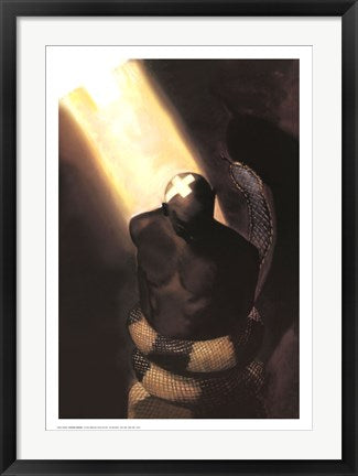 Framed Art Spiritual Warfare by Laurie Cooper | 30 x 21