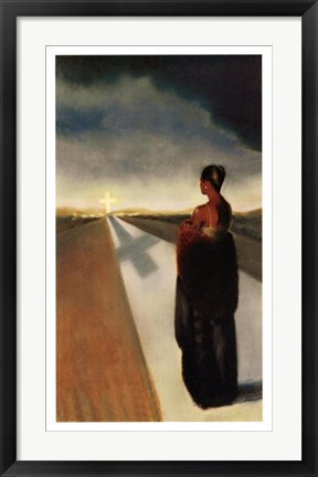 Framed The Road by Laurie Cooper | 30 x 17 3/4
