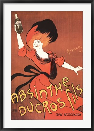 Framed Absinthe Ducros Fils by Leonetto Cappiello | 36 x 24