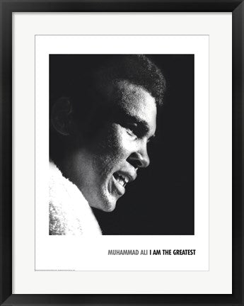 Framed Muhammad Ali, the Greatest 24 x 18