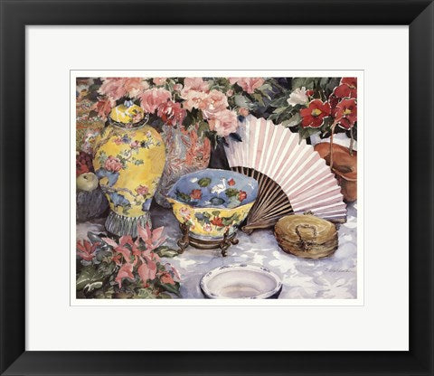 Framed Oriental Splendor by Joy Waldman | 11 x 14