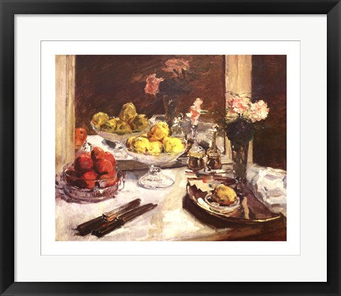 Framed Nature Morte by Ernest Godfrinon | 16 x 20