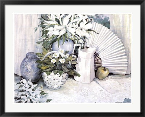 Framed Brite White by Joy Waldman | 24 x 31 3/4