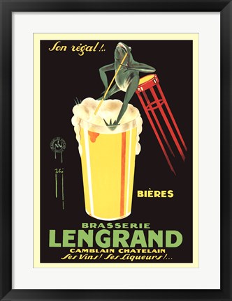 Framed Lengrand by Phi | 25 1/2 x 18 1/8
