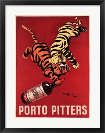 Framed Porto Pitters by Leonetto Cappiello | 24 1/2 x 18 1/4