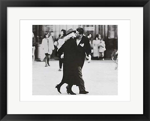 Framed The Kiss by Bertram Bahner | 15 3/4 x 19 3/4