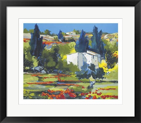 Framed Rouge Passion by Philippe Janin | 15 3/4 x 19 3/4