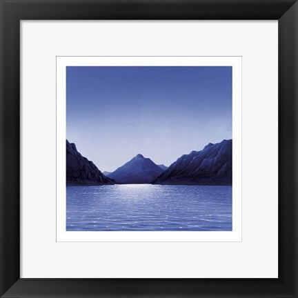 Framed Art Lakescene I by Werner Eick | 11 3/4 x 11 3/4