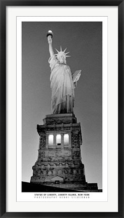 Framed Statue of Liberty by Henri Silberman | 39 1/2 x 19 3/4