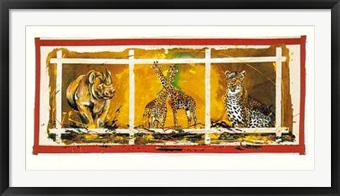 Framed In the Wild by Rolf Knie | 19 3/4 x 39 1/2