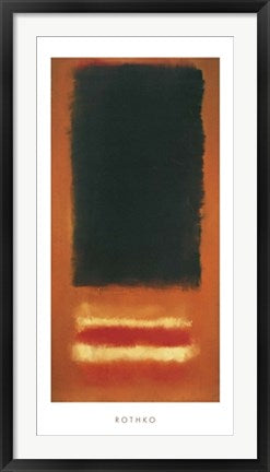 Framed Untitled, 1950 by Mark Rothko | 39 1/2 x 19 3/4