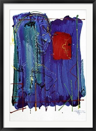 Framed Face to Face by Rolf Knie | 40 x 28