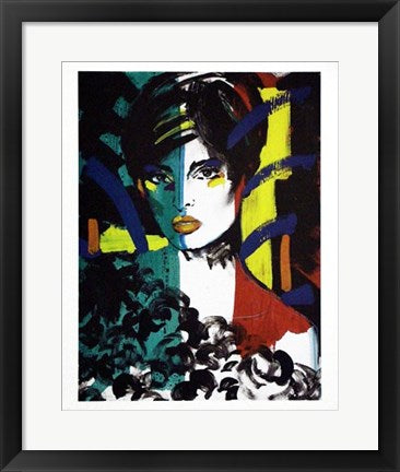 Framed Portrait by Rolf Knie | 19 5/8 x 15 5/8